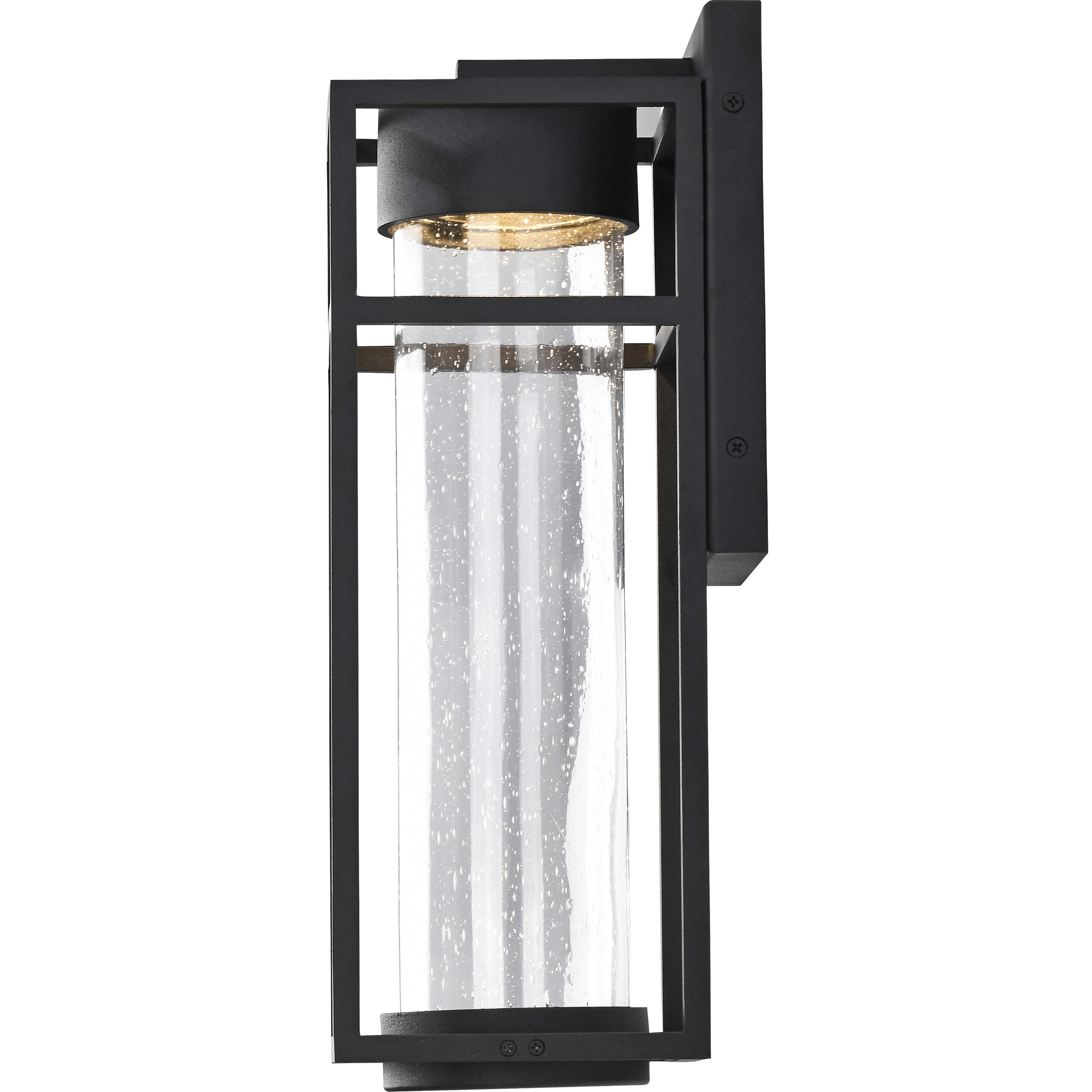 Ledges LED 16 inch Matte Black Outdoor Wall Sconce