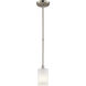 Joelson LED 4 inch Brushed Nickel Mini Pendant Ceiling Light
