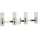C&M by Chapman & Myers Geneva 4 Light 30.00 inch Bathroom Vanity Light