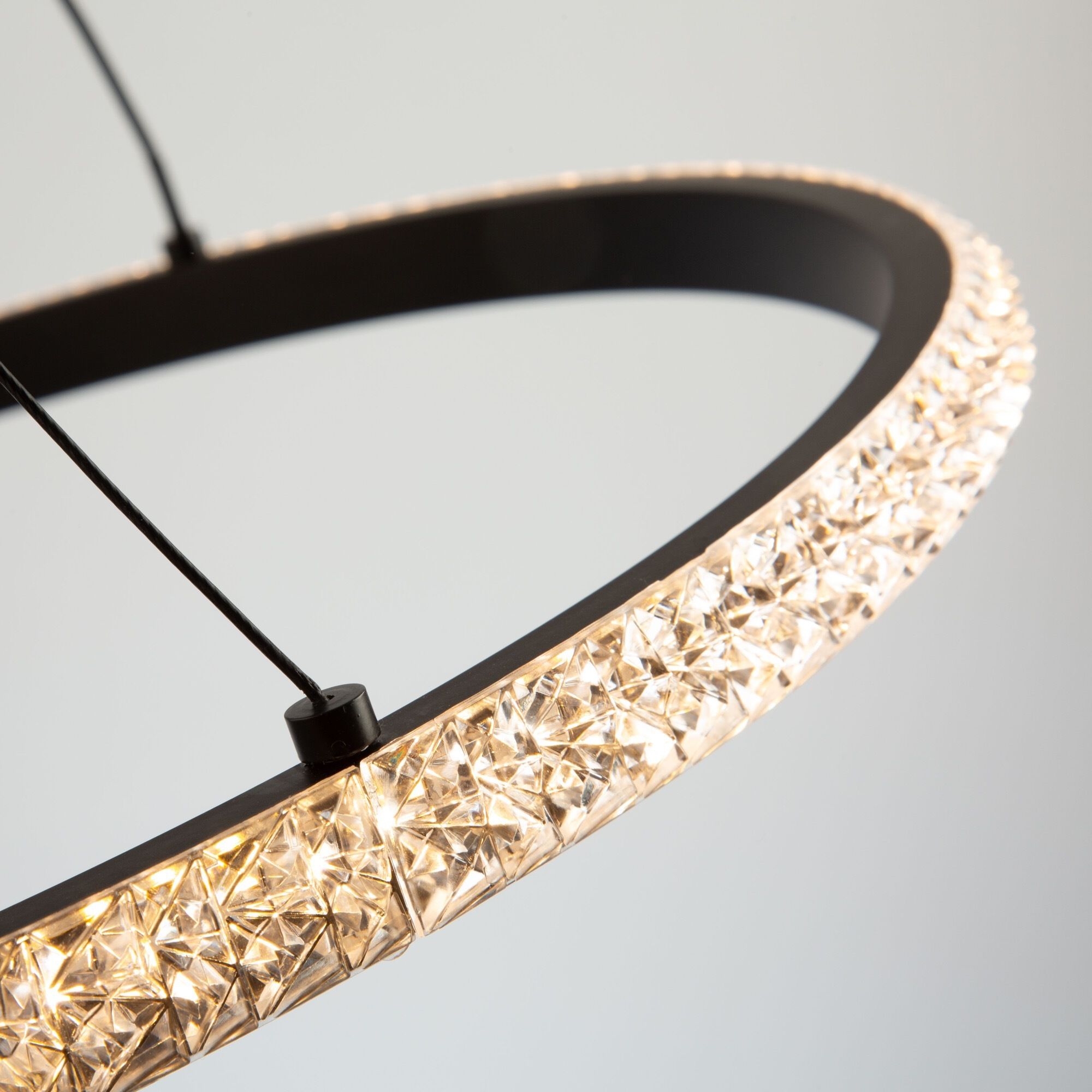 Nova LED 15.8 inch Black Pendant Ceiling Light