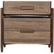 Savino 31 X 30 inch Dark Walnut Side Table