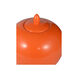 Modern 11 X 11 inch Jar in Orange
