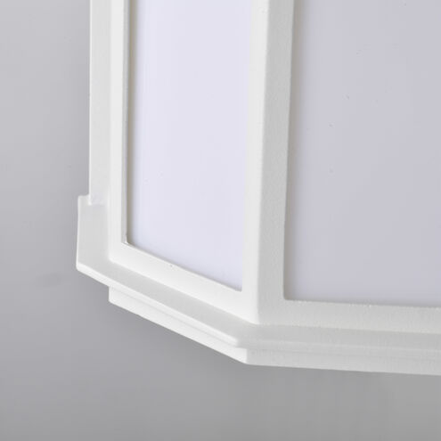 Brentwood LED 10 inch White Bulkhead