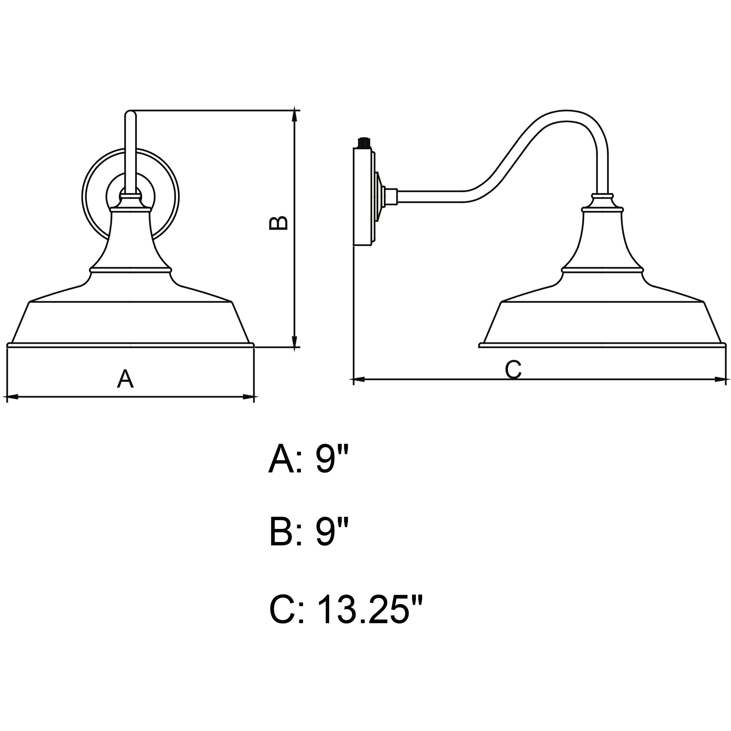 Dorado LED 9 inch Satin Silver and White Outdoor Wall