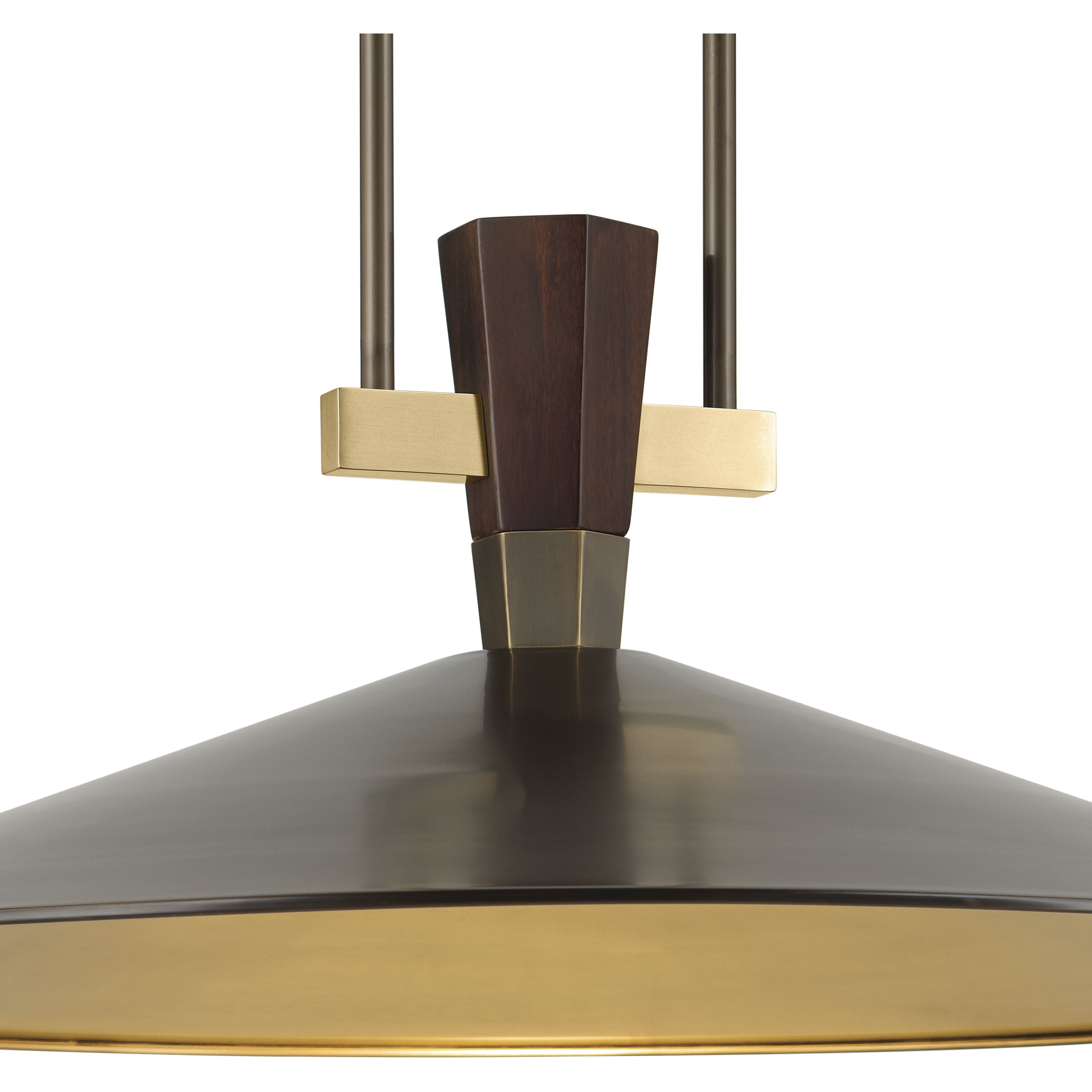 Tenon LED Lacquered Bronze Pendant Ceiling Light