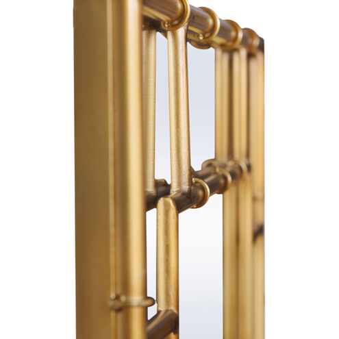 Cameron 39.4 X 23.6 inch Clear and Aged Gold Wall Mirror