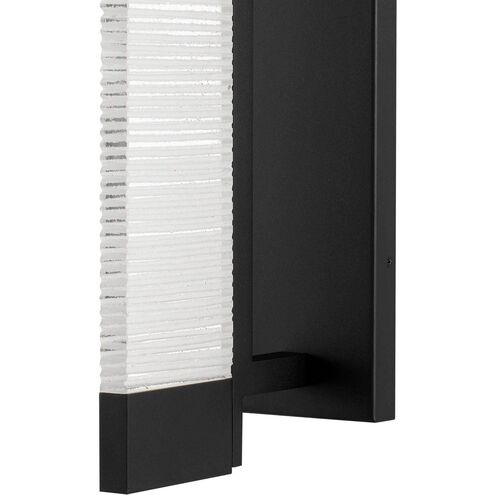 Solice LED 21 inch Sand Black Outdoor Wall Sconce