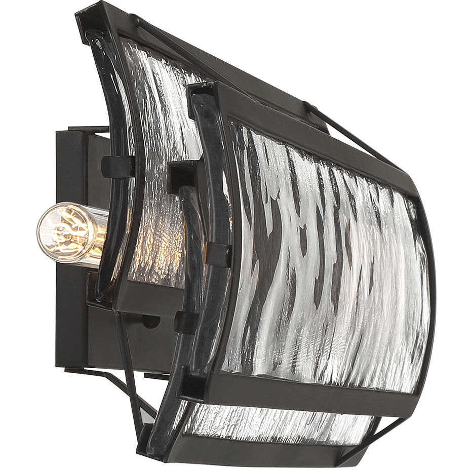 Bella Collina 2 Light 36 inch Coal Bath Vanity Wall Light