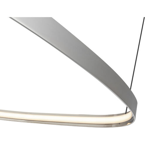 Yukon LED 39.25 inch Polished Nickel Pendant Ceiling Light