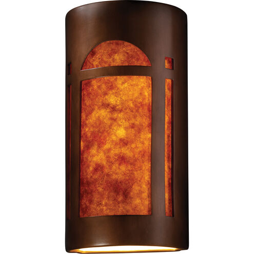 Ambiance 1 Light 10.75 inch Antique Copper Wall Sconce Wall Light