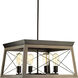 Briarwood 4 Light 20 inch Antique Bronze Chandelier Ceiling Light