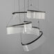Sonata LED 32.25 inch Black Multi-Light Pendant Ceiling Light