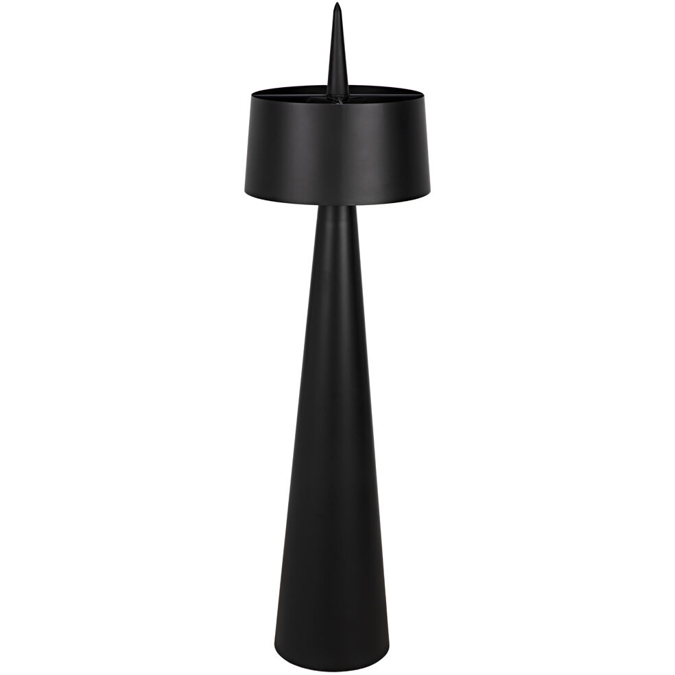 Moray 72 inch 60.00 watt Matte Black Floor Lamp Portable Light