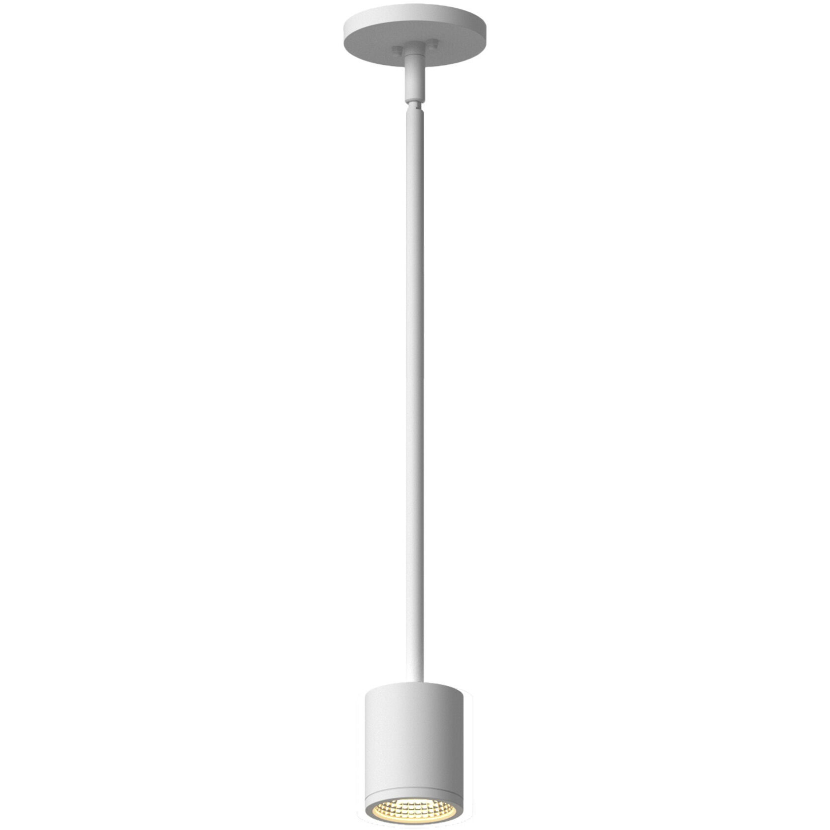 Nordic LED 2.63 inch White Exterior Pendant
