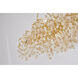 Canada 16 Light 25 inch Gold Chandelier Ceiling Light