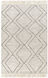 Uttar 120 X 96 inch Light Grey Rug in 8 x 10, Rectangle