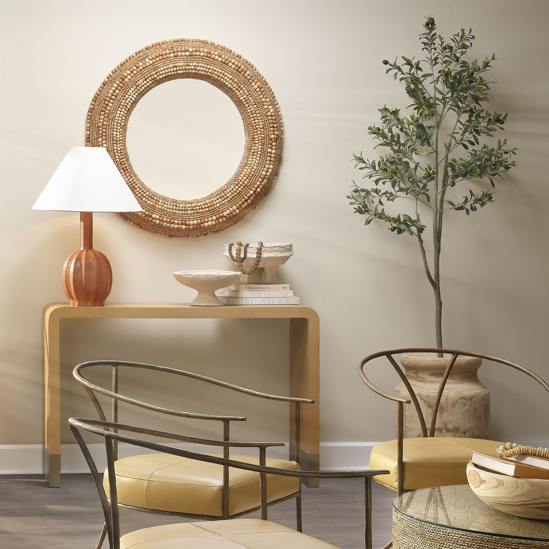 Laguna 17.75 X 13.5 inch Wooden Vase