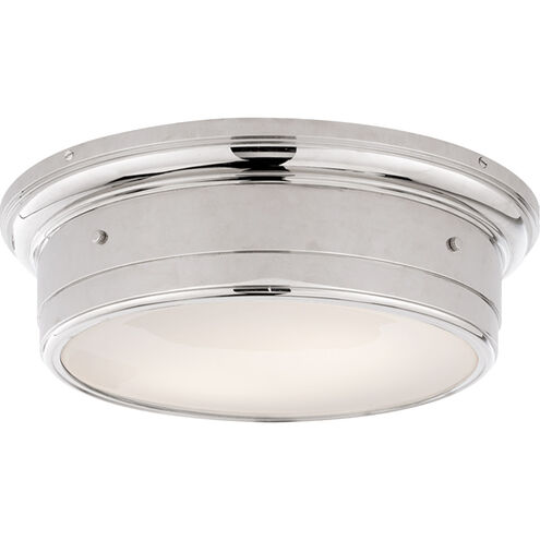 Siena2 2 Light 14 inch Polished Nickel Flush Mount Ceiling Light, Large