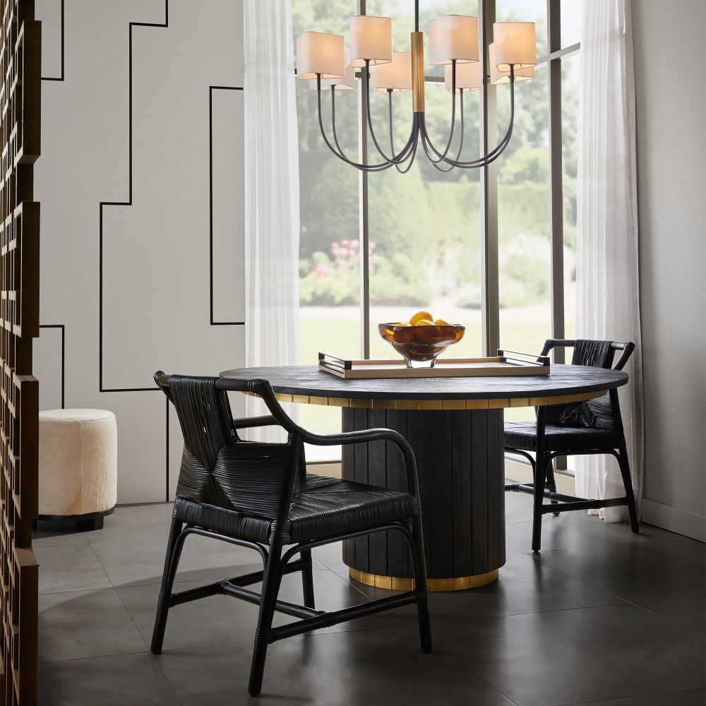 Reid Ebony Dining Table