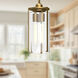 Alora Mood Belmont 3 Light 7.38 inch Aged Gold Pendant Ceiling Light