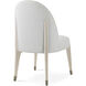 Luna Cascade Dining Side Chair, Wooden, Upholstered