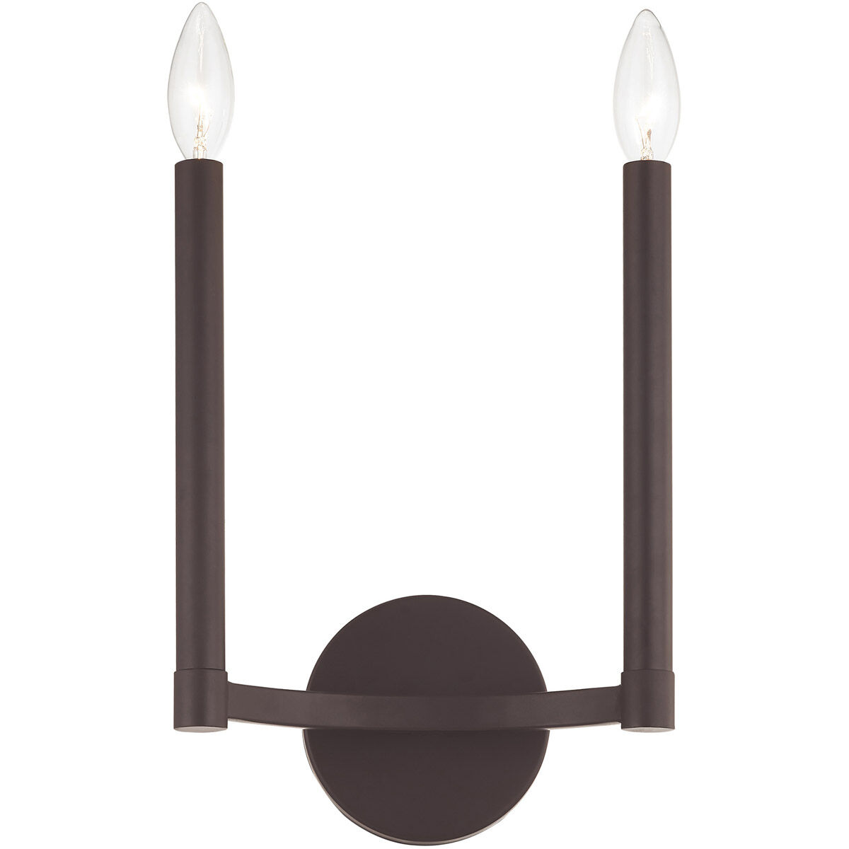 Alpine 2 Light 9 inch Bronze ADA Wall Sconce Wall Light