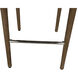 Newton 40 inch Orris Brown Counter Chair