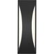 Zayn 1 Light 14 inch Black Outdoor Wall Sconce