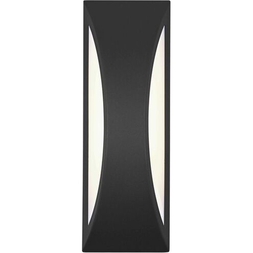 Zayn 1 Light 14 inch Black Outdoor Wall Sconce