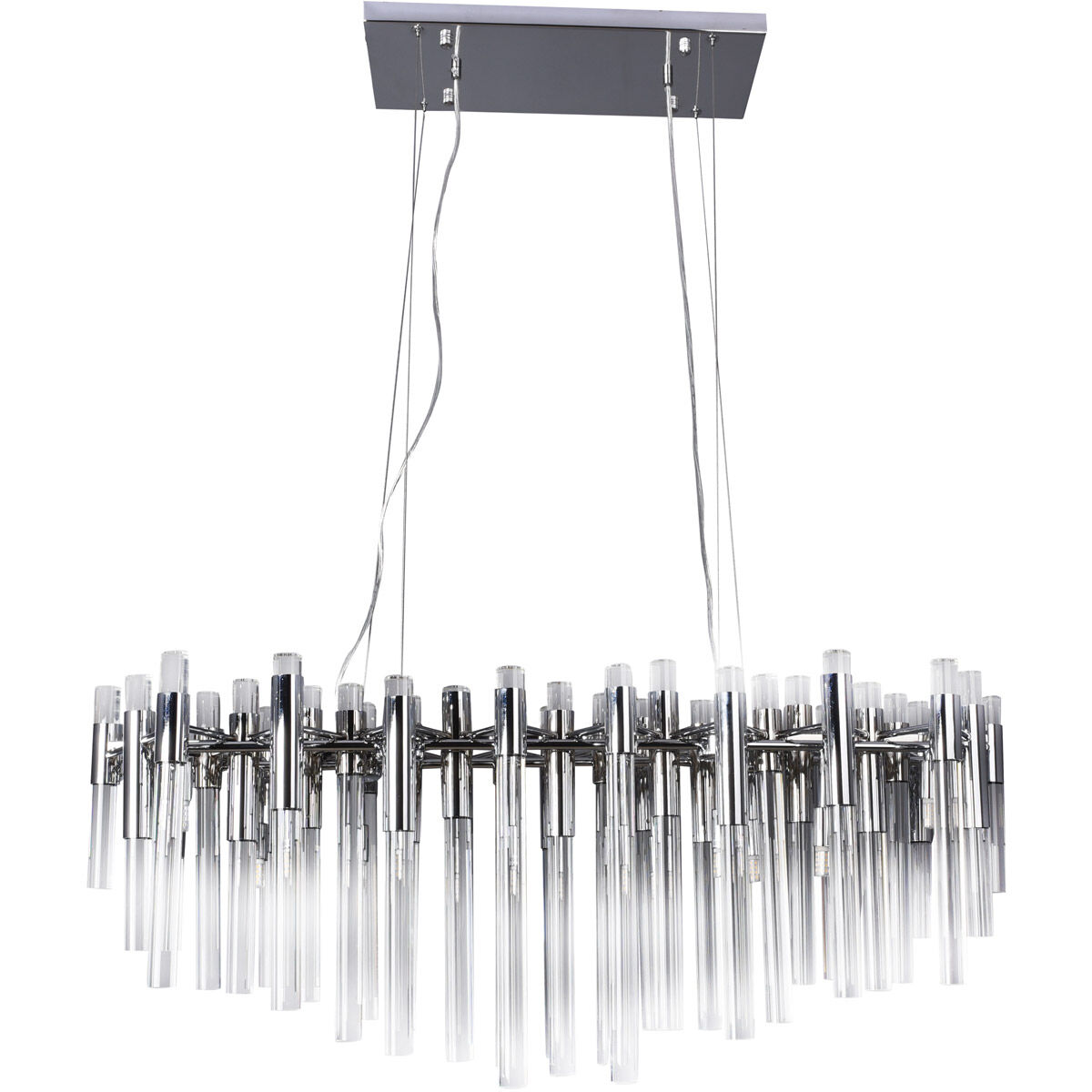 Canada LED 12.6 inch Chrome Chandelier Ceiling Light