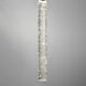 Big Fizz LED 4.75 inch Polished Chrome Single Pendant Ceiling Light