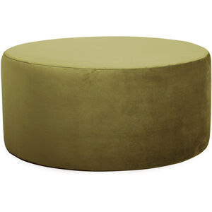 Universal Bella Moss Round Ottoman Replacement Slipcover, Ottoman Not Included