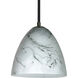 Vila LED Black Stem Pendant Ceiling Light