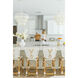 Tiana 3 Light 20.5 inch Matte White Chandelier Ceiling Light