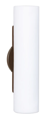 Baaz 2 Light 16 inch Bronze Outdoor Sconce