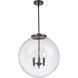 Franklin Restoration Beacon 3 Light 18 inch Oil Rubbed Bronze Statement Pendant Ceiling Light in Incandescent, Seedy
