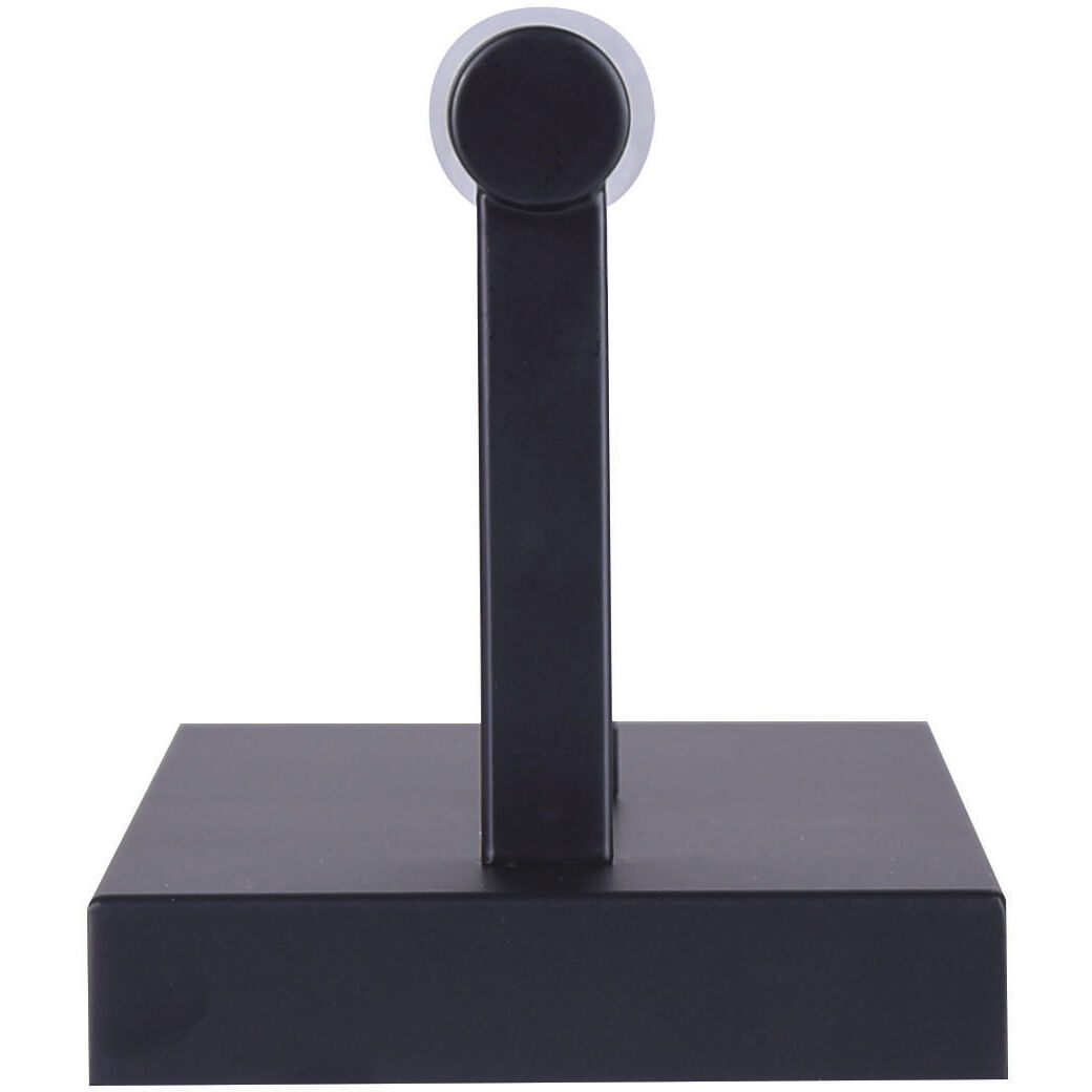 Madison 1 Light 4 inch Black Wall Light