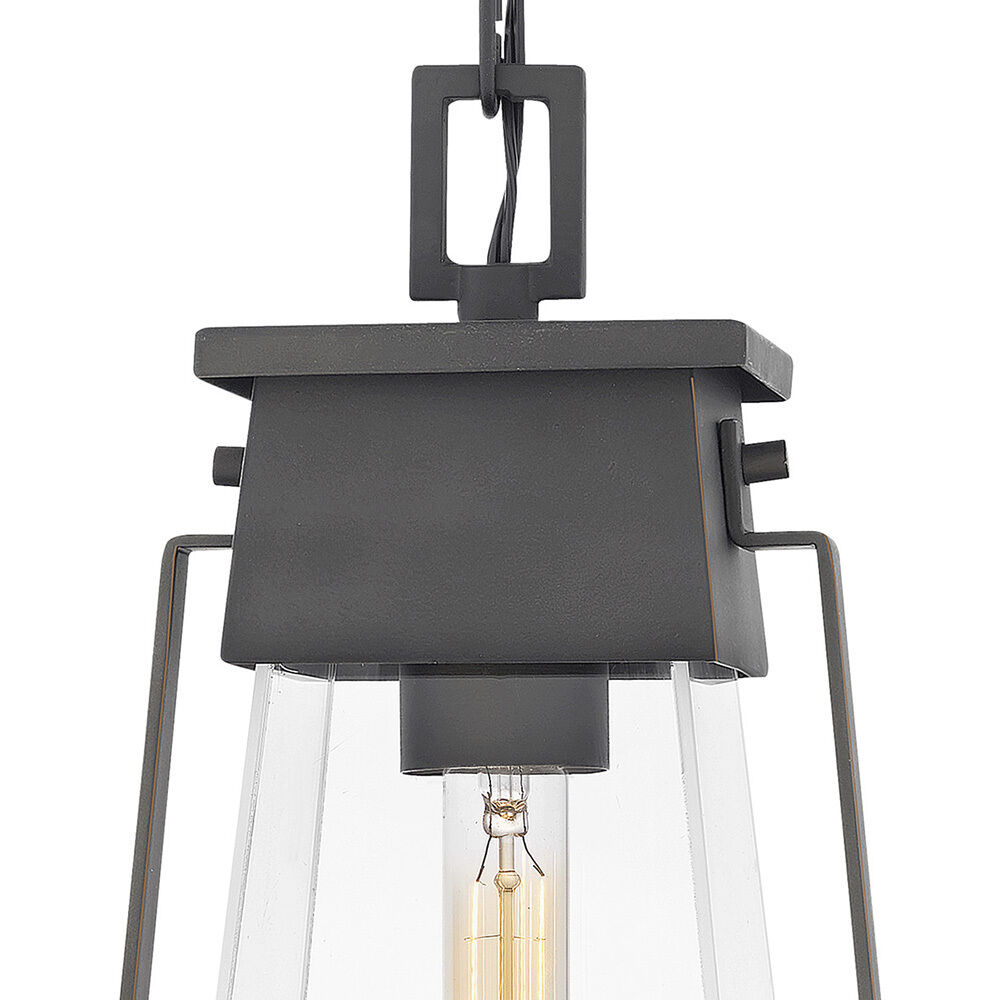 Arcadia 1 Light 8.75 inch Aged Copper Bronze Outdoor Hanging Lantern