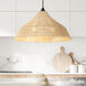 Agoura 3 Light 24 inch Matte Black Pendant Ceiling Light, Extra Large