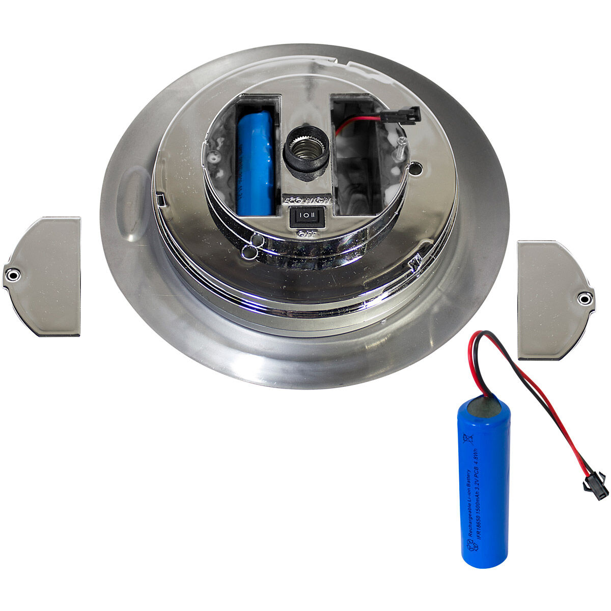 Stainless Steel Bollard 13.00 watt Silver Path Light, Solar