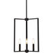 Vino 3 Light 14 inch Black Pendant Ceiling Light