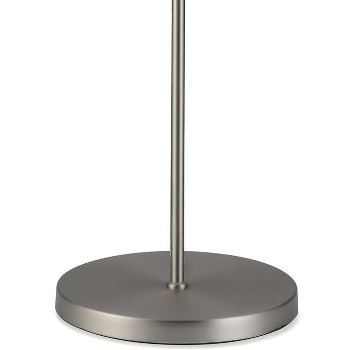 Laurel 69 inch Satin Nickel Floor Lamp Portable Light