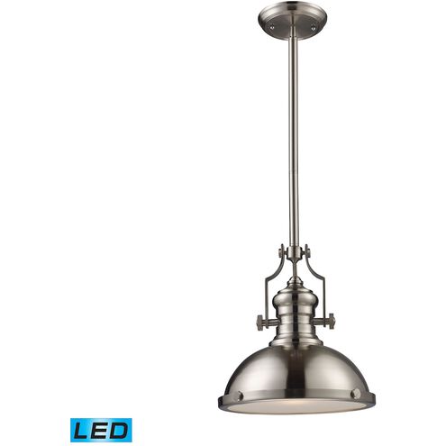 Chadwick LED 13 inch Satin Nickel Pendant Ceiling Light