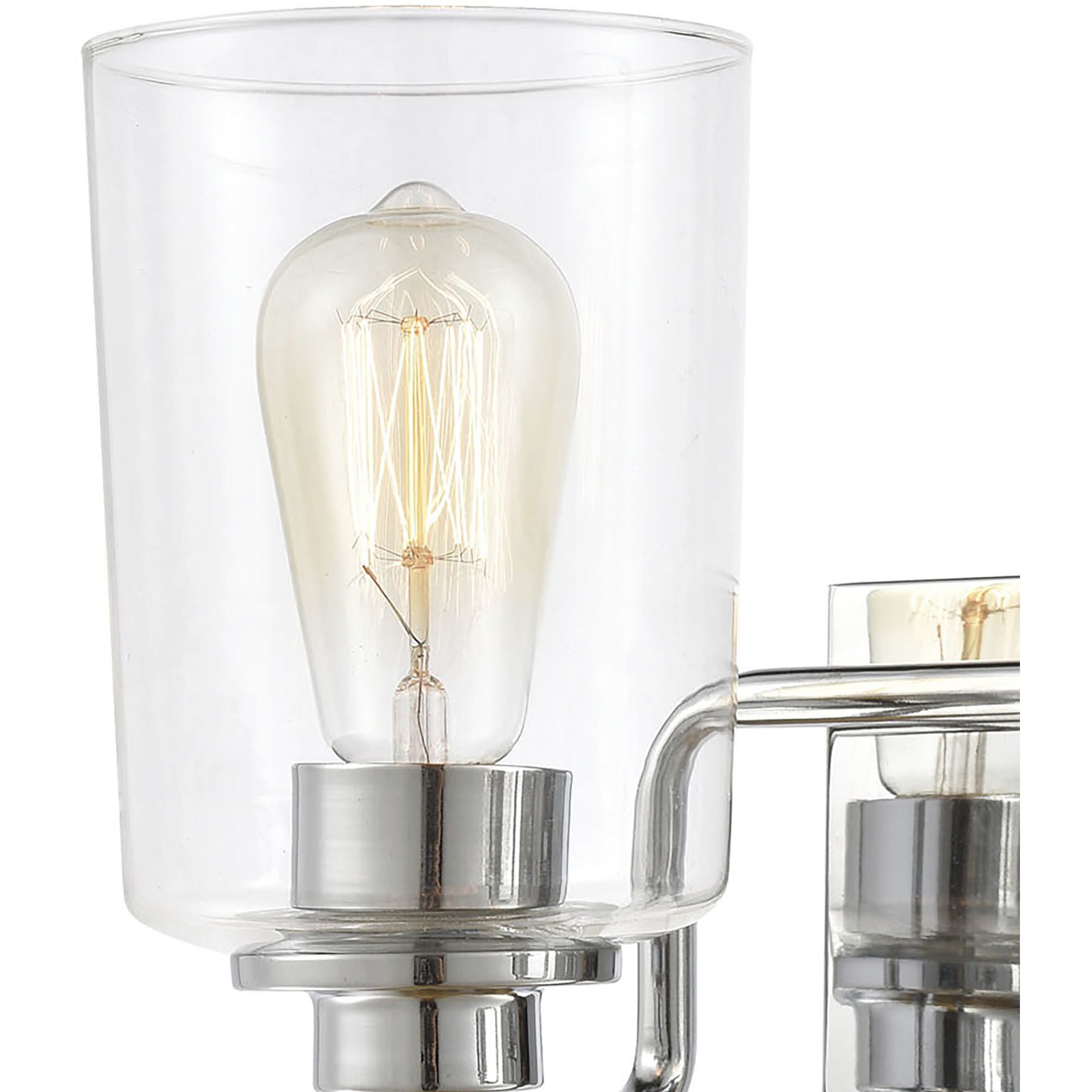 Robins Vanity Light Wall Light in Polished Chrome