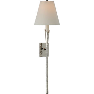 Chapman & Myers Aiden LED 8.5 inch Polished Nickel Tail Sconce Wall Light, Large