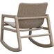 Sumba Oatmeal and Cerused Wheat Outdoor Rocking Chair