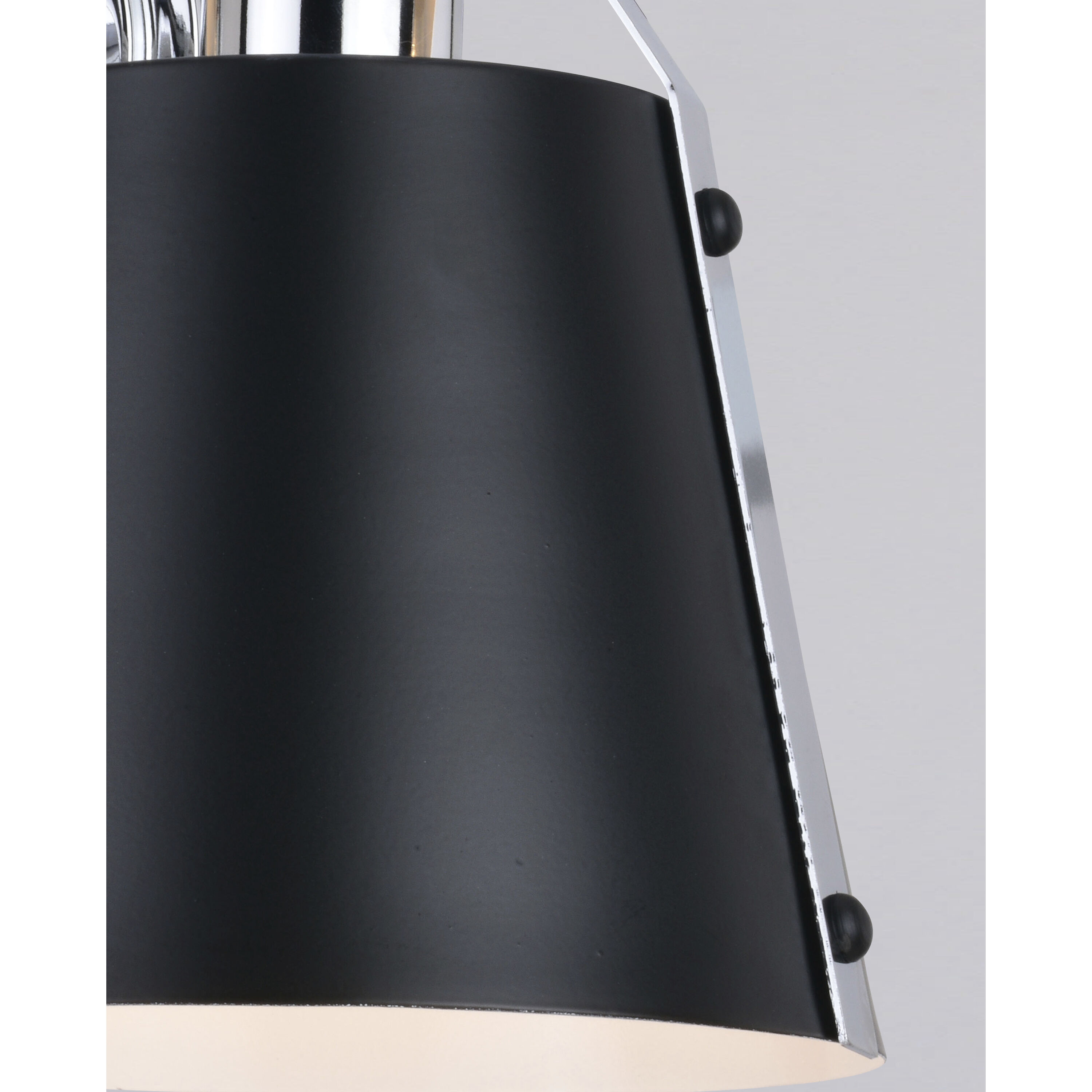 Barrington LED 16 inch Matte Black and Chrome Bathroom Light Wall Light in 2