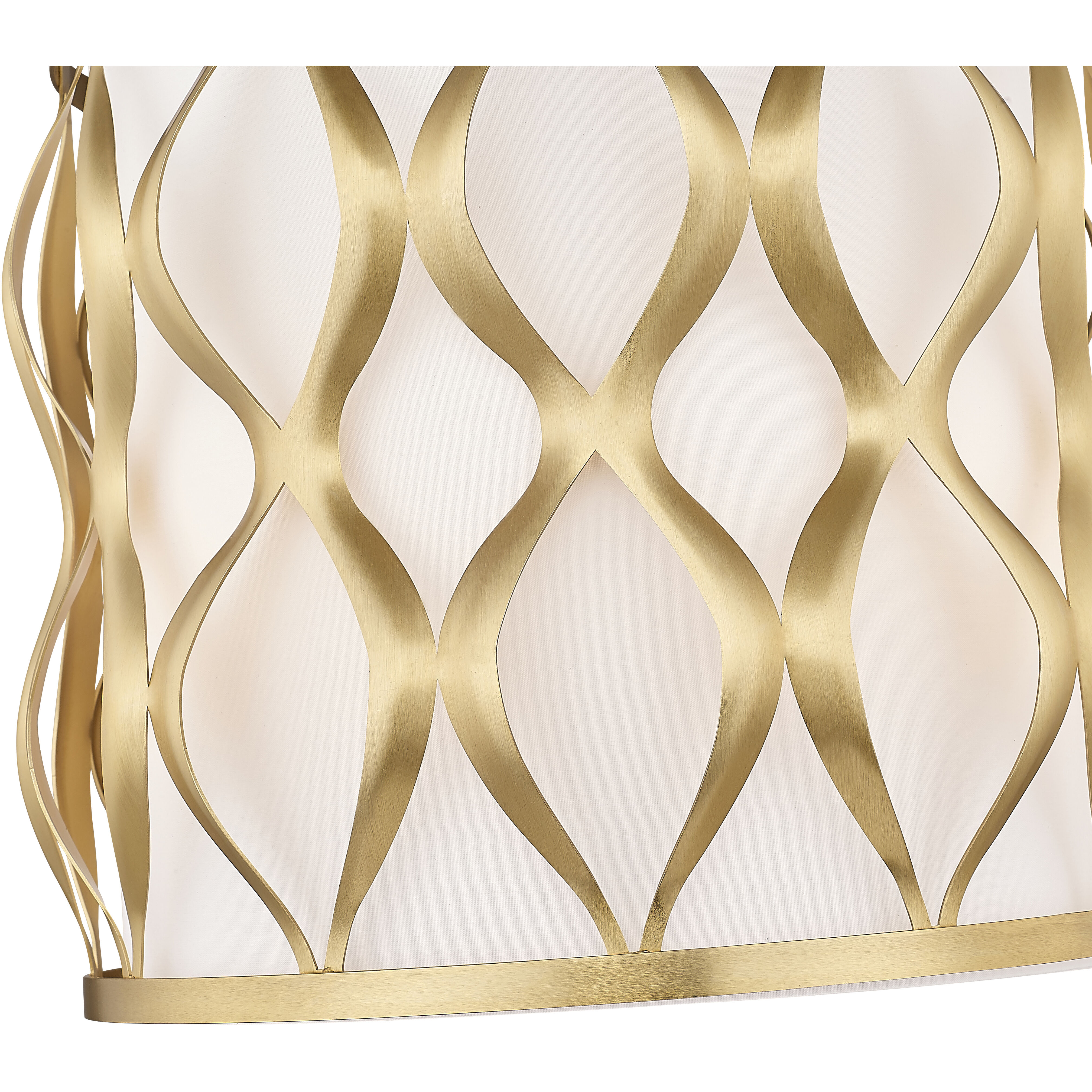 Harden 3 Light 12 inch Modern Gold Pendant Ceiling Light