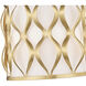 Harden 3 Light 12 inch Modern Gold Pendant Ceiling Light