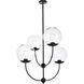 Lennon 4 Light 32 inch Black Pendant Ceiling Light